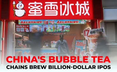 China’s Bubble Tea Chains Brew Billion-Dollar IPOs – What It Means for Global Expansion  
