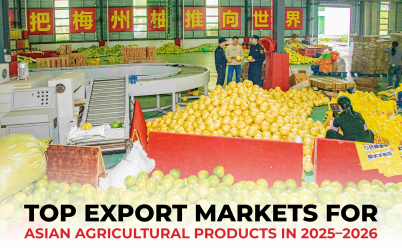 TOP EXPORT MARKETS FOR ASIAN AGRICULTURAL PRODUCTS IN 2025–2026
