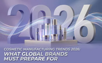 COSMETIC MANUFACTURING TRENDS 2026: WHAT GLOBAL BRANDS MUST PREPARE FOR