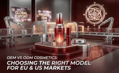 OEM VS ODM COSMETICS: CHOOSING THE RIGHT MODEL FOR EU & US MARKETS