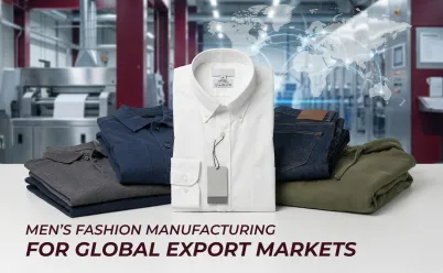MEN’S FASHION MANUFACTURING FOR GLOBAL EXPORT MARKETS