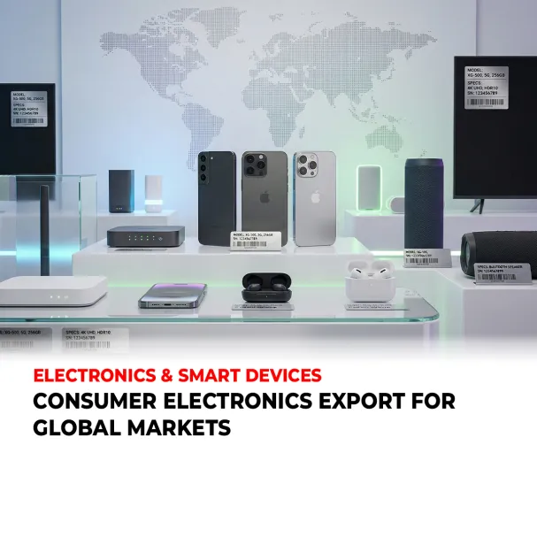 CONSUMER ELECTRONICS EXPORT FOR GLOBAL MARKETS