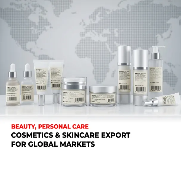 COSMETICS & SKINCARE EXPORT FOR GLOBAL MARKETS